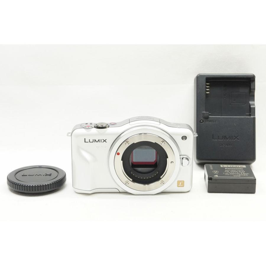 Panasonic Lumix GF3 ミラーレス一眼カメラ ホワイト 【公式通販】