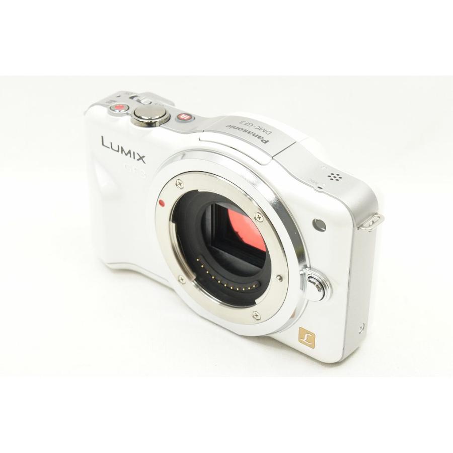 Panasonic Lumix GF3 ミラーレス一眼カメラ ホワイトパナソニック、GF3
