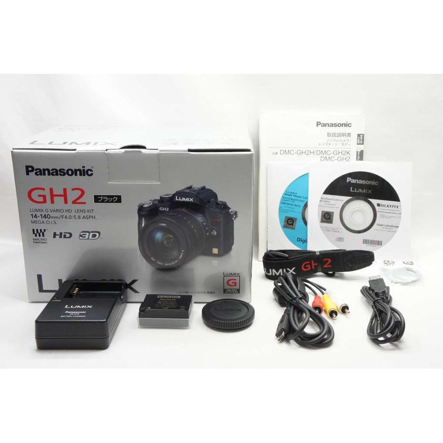 適格請求書発行】美品 Panasonic パナソニック LUMIX DMC-GH2 ボディ