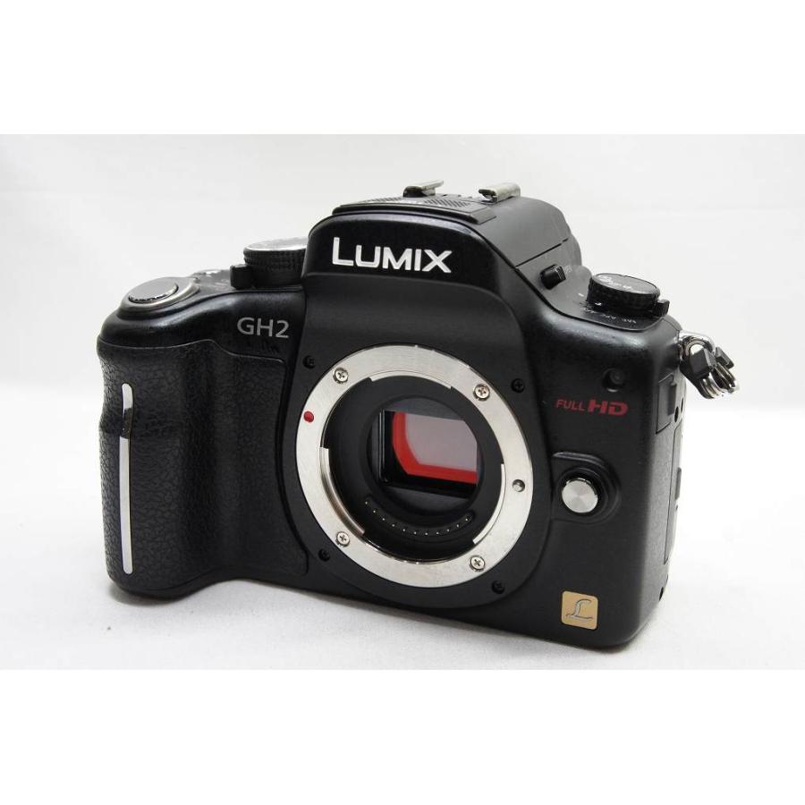 適格請求書発行】美品 Panasonic パナソニック LUMIX DMC-GH2 ボディ 