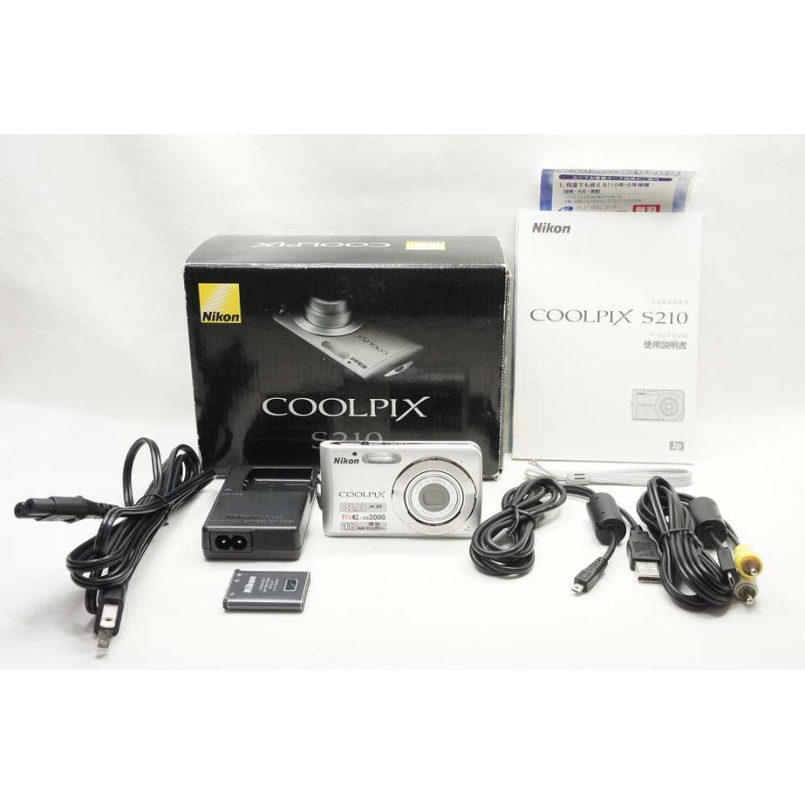 ニコン 【適格請求書発行】訳あり品 Nikon COOLPIX S210 コンパクト 