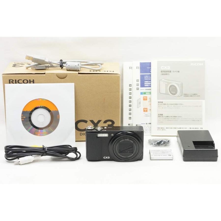 RICOH CX3 ブラック 箱付リコー RICOH デジタルカメラ CX3 ブラック
