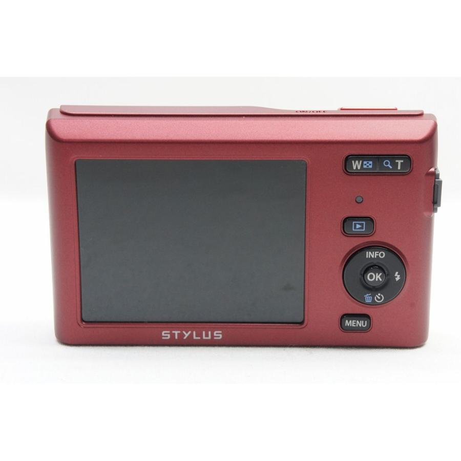 OLYMPUS デジタルカメラ STYLUS VG-180 赤 未使用品 【公式通販】