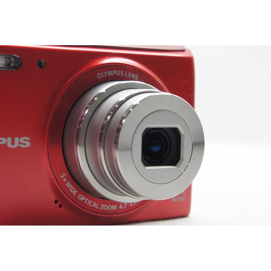 OLYMPUS デジタルカメラ STYLUS VG-180 赤 未使用品 【公式通販】
