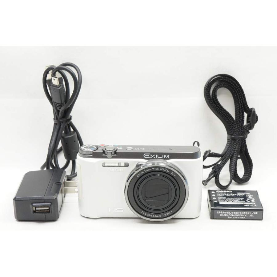 CASIO EXILIM EX-ZR1100 ホワイト デジタルカメラ 【公式通販】