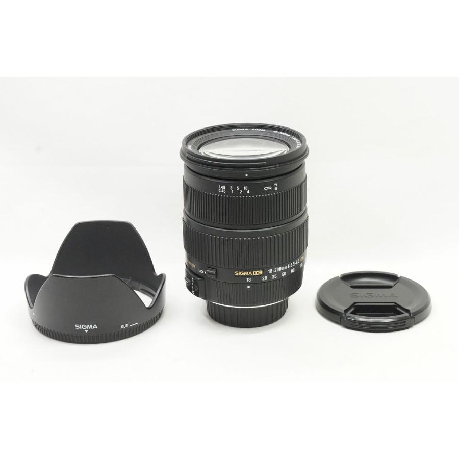 【美品】SIGMA 18-200F3.5-6.3DC/N ニコンマウント Amazon.com : Sigma 18-200mm f/3.5-6.3 DC Lens for Nikon Digital