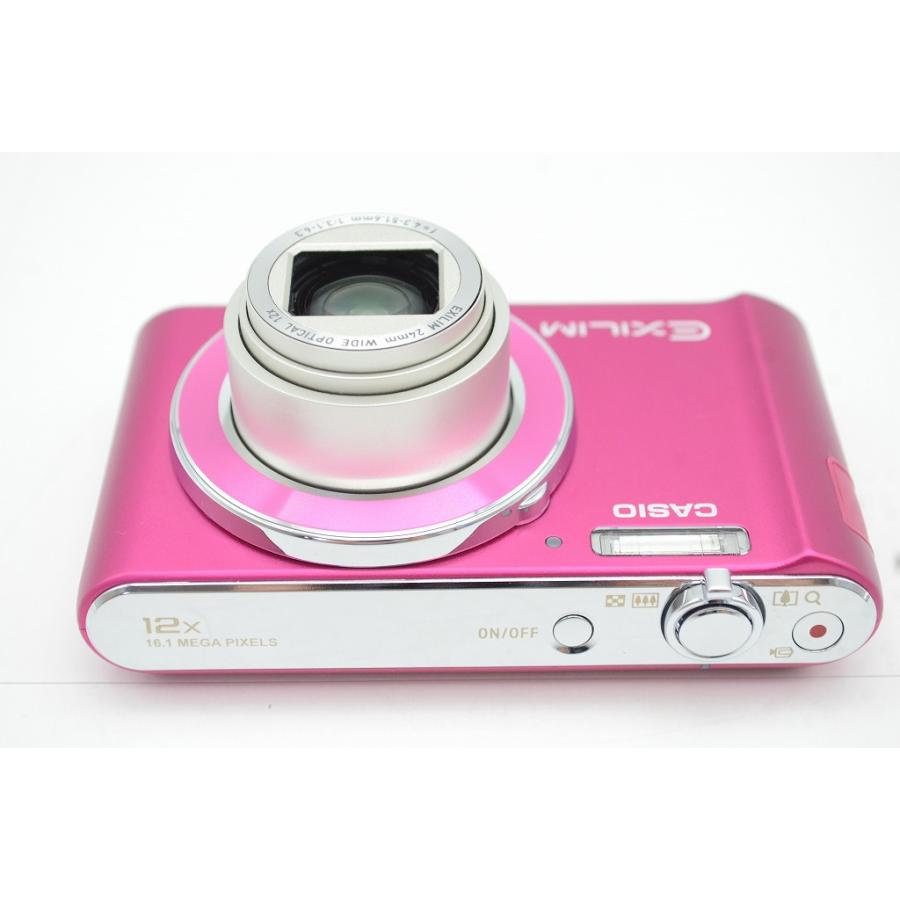 カシオ CASIO EXILIM EX-ZS190 デジタルカメラ ピンク 【公式通販】