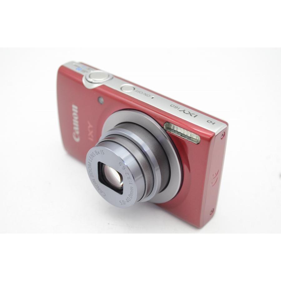 Canon キャノン IXY 160 レッド 美品 Amazon.co.jp: Canon デジタルカメラ IXY160 レッド 光学8倍
