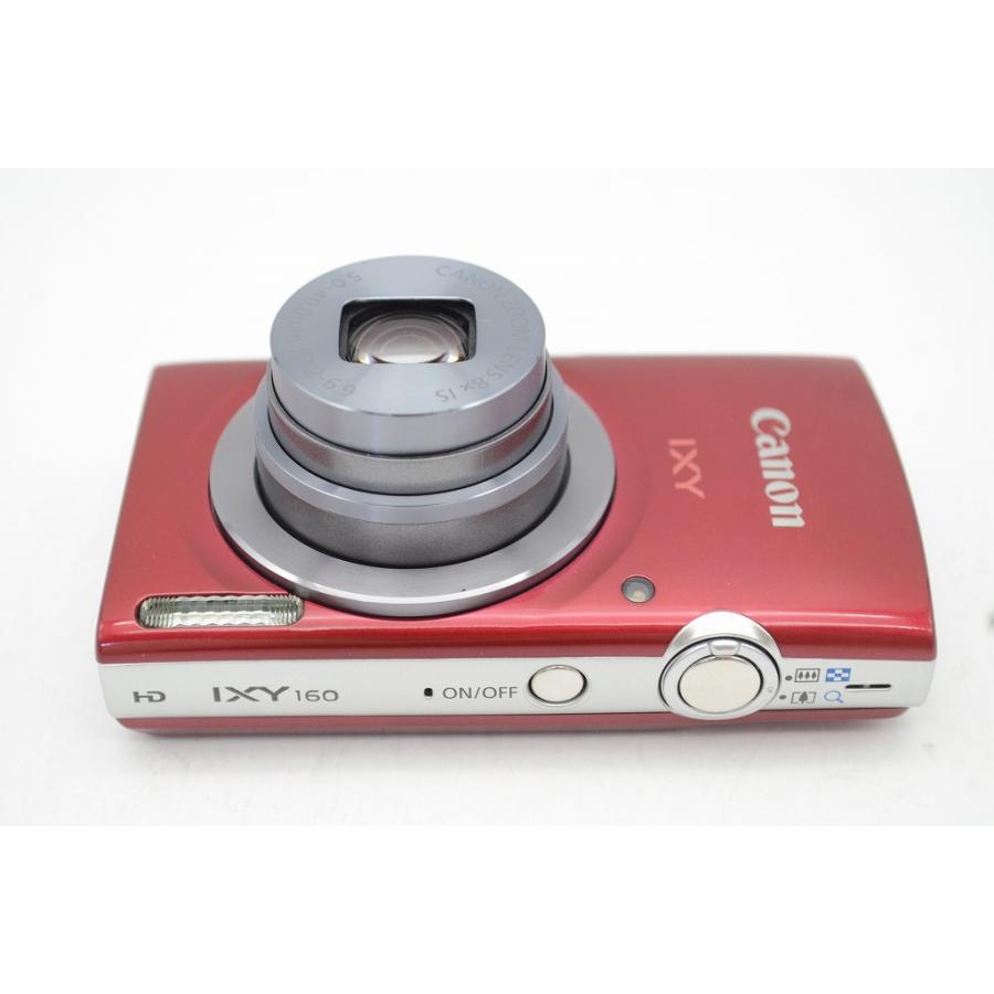 即購入可 Canon IXY 160 レッド 本体と付属品 【公式通販】