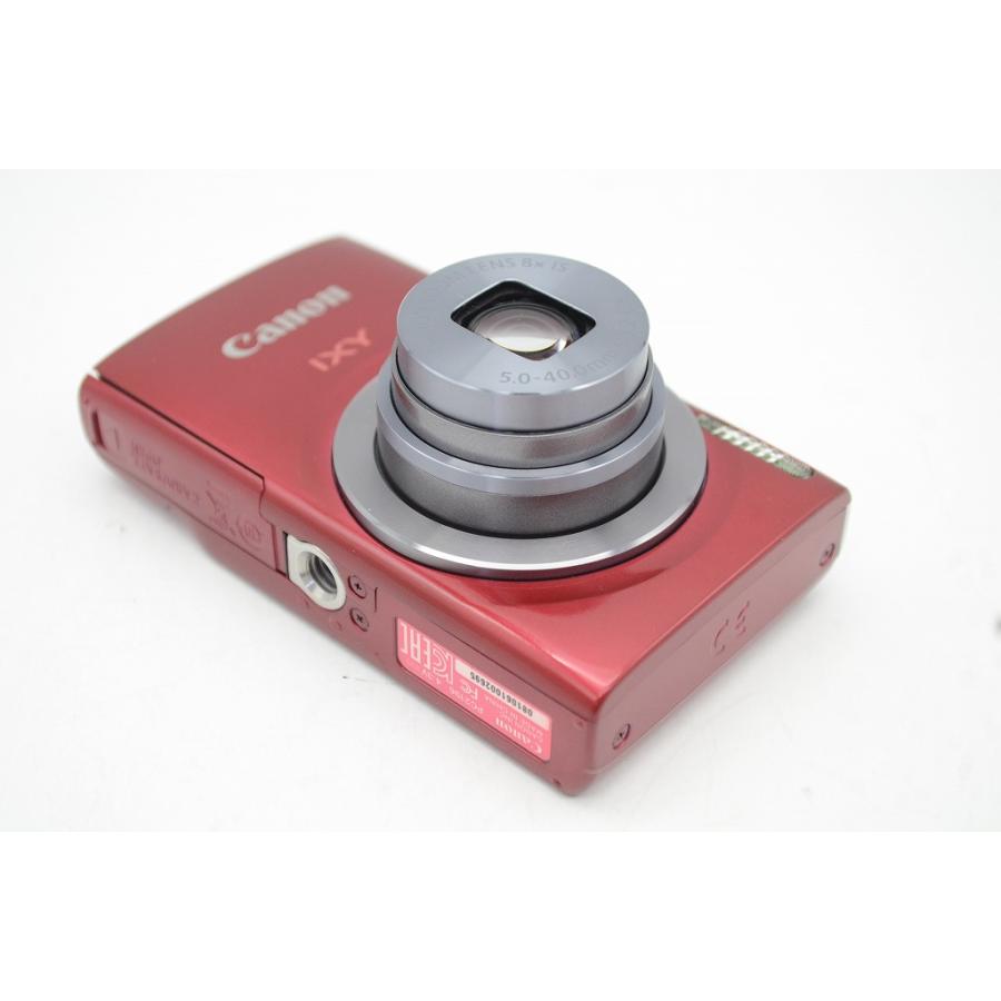 元箱付き 美品 Canon キヤノン IXY 160 レッド デジタル キヤノン 【適格請求書発行】美品 Canon IXY 160 コンパクト