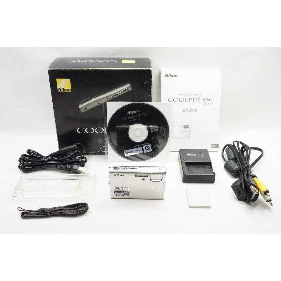 ニコン 【適格請求書発行】Nikon COOLPIX S51 コンパクト