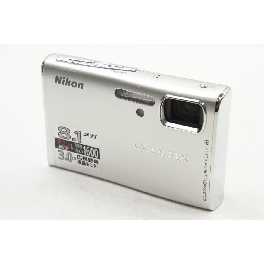 Nikon COOLPIX S51 シルバー コンパクトデジタルカメラ ニコン 【適格請求書発行】Nikon COOLPIX S51 コンパクト