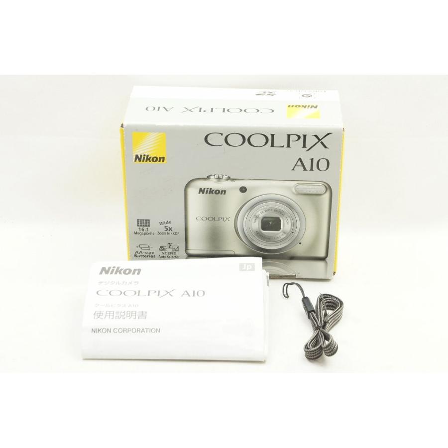 美品 Nikon ニコン COOLPIX デジカメ A10
