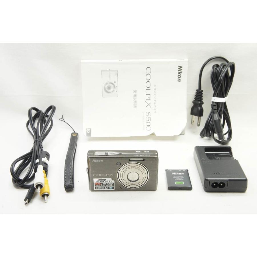 ニコン（Nikon） 【適格請求書発行】Nikon COOLPIX S500 コンパクト