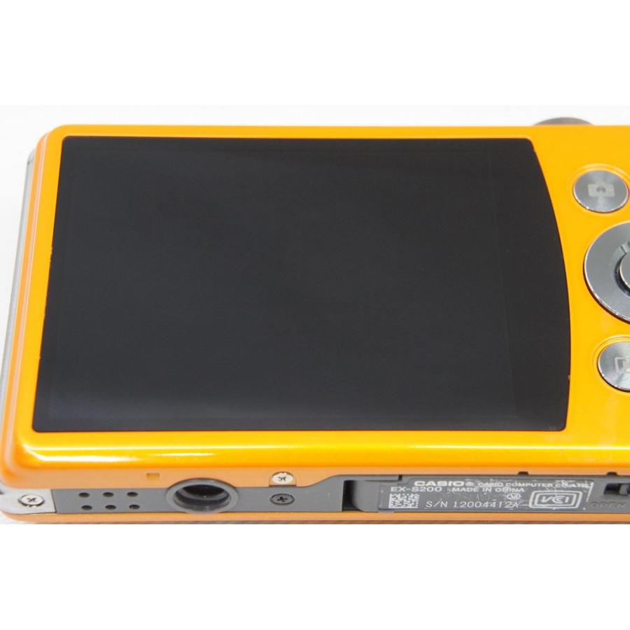 CASIO EXILIM EX-S200 オレンジ　デジタルカメラ CASIO 【適格請求書発行】CASIO カシオ EXILIM EX-S200