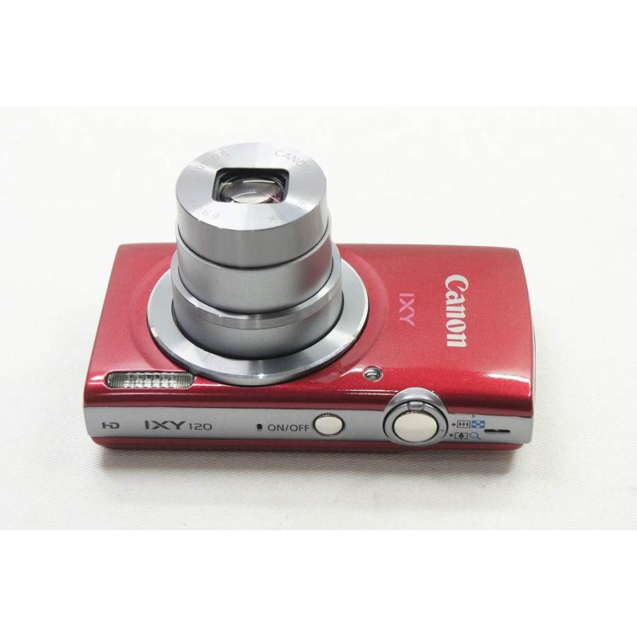 SDカード付】Canon IXY120 / レッド コンデジ