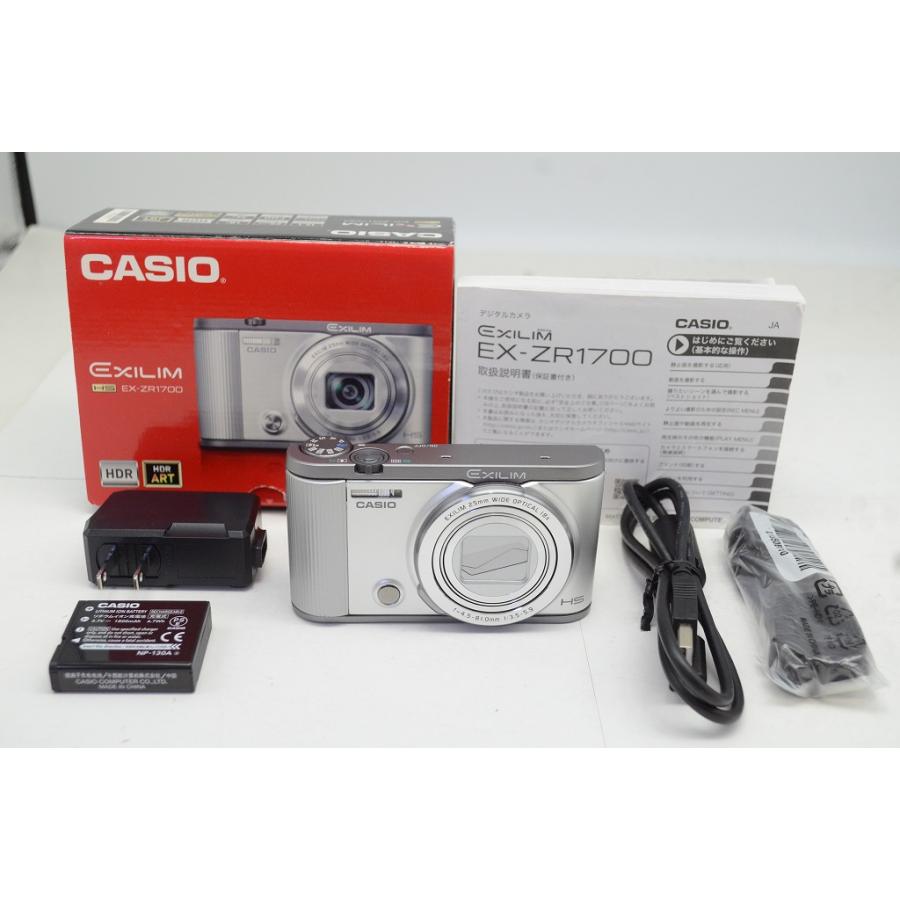 【極上美品】CASIO EXILIM EX-ZR1700 元箱付き　動作確認済 EX-ZR1700 | HIGH SPEED | デジタルカメラ | CASIO