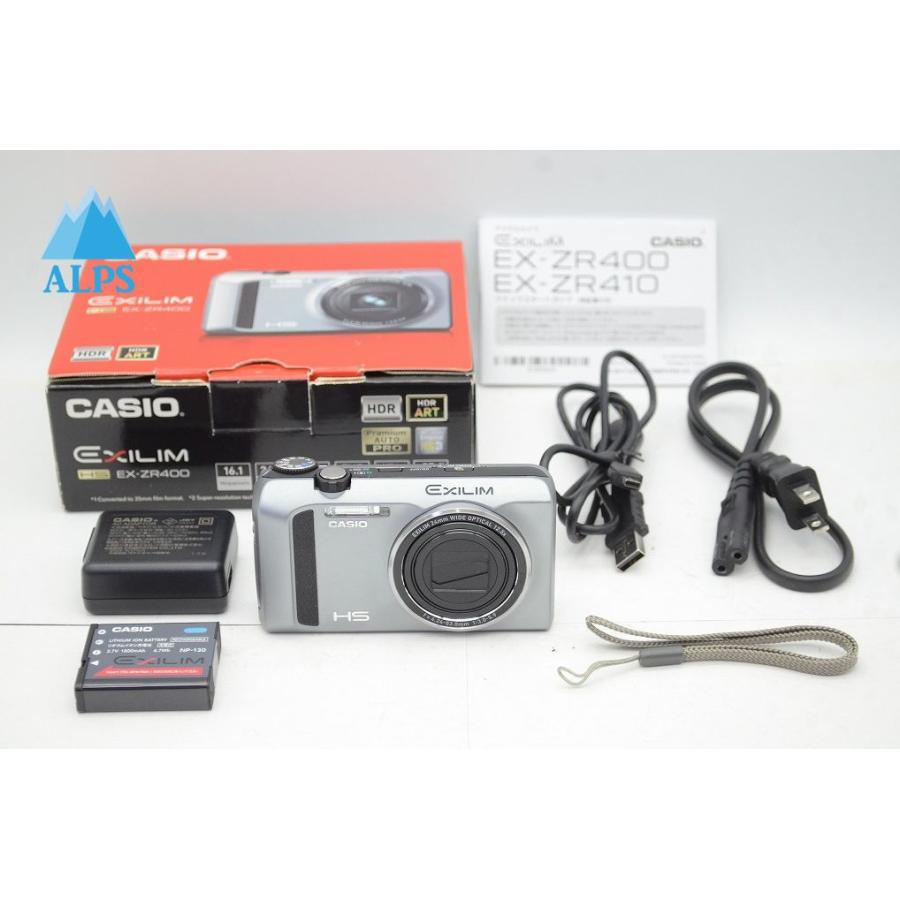CASIO 美品 カシオ EXILIM EX-ZR400 コンパクトデジタルカメラ