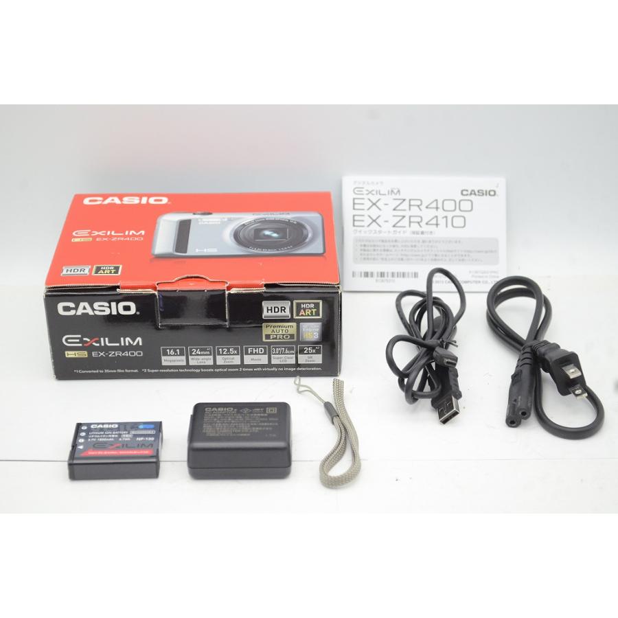 CASIO（カシオ） 美品 EXILIM EX-ZR400 コンパクトデジタルカメラ