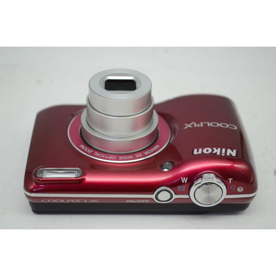 Nikon COOLPIX L26 レッド コンパクトデジタルカメラ Amazon | Nikon デジタルカメラ COOLPIX (クールピクス) L26