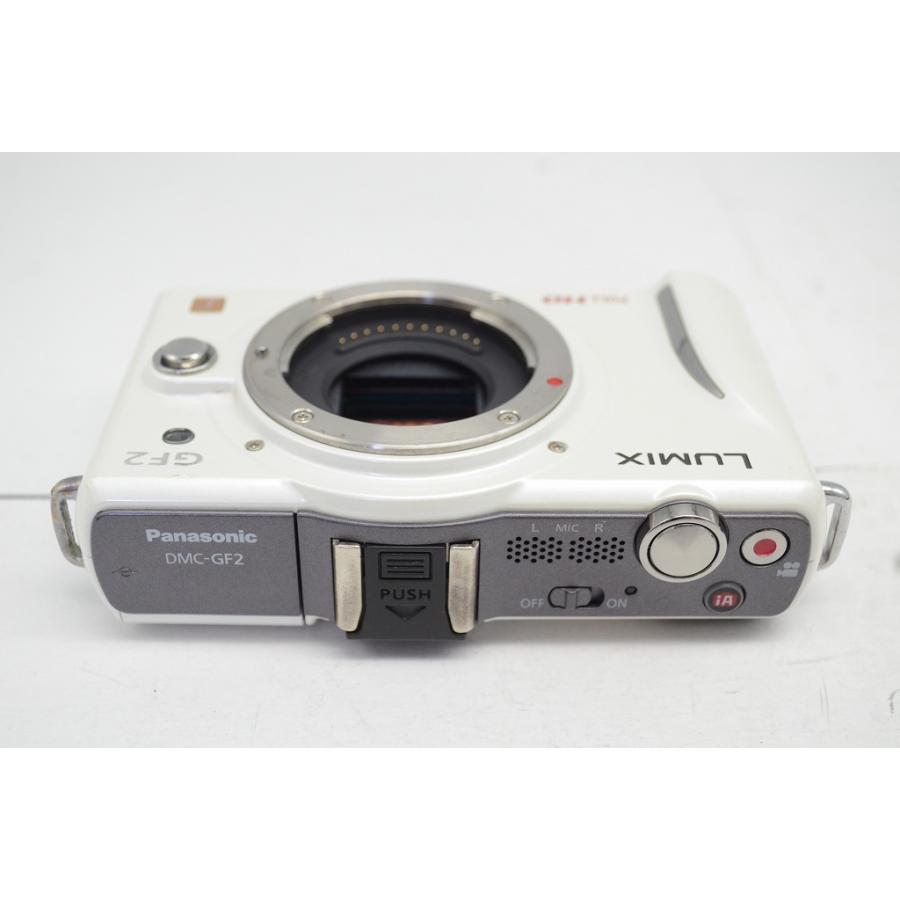 良品 Panasonic パナソニック LUMIX DMC-GF2 ボディ ミラーレス一眼カメラ ホワイト 250927r【アルプスカメラ】の画像