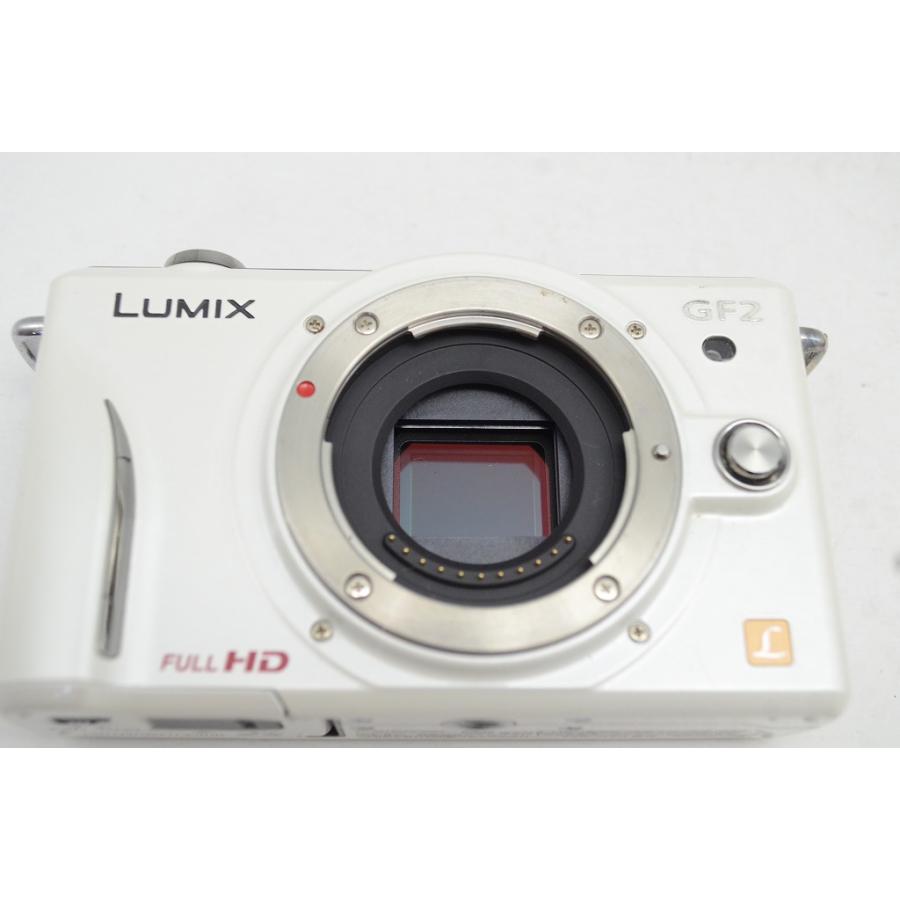 良品 Panasonic パナソニック LUMIX DMC-GF2 ボディ ミラーレス一眼カメラ ホワイト 250927r【アルプスカメラ】の画像