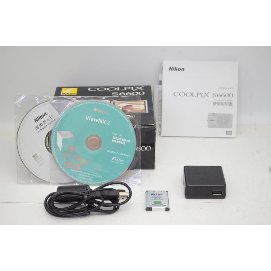ニコン（Nikon） 美品 COOLPIX S6600 コンパクトデジタルカメラ