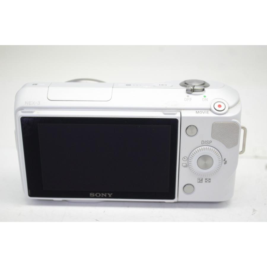 SONY 良品 ソニー NEX-3 ボディ ミラーレス一眼カメラ ホワイト 元箱付