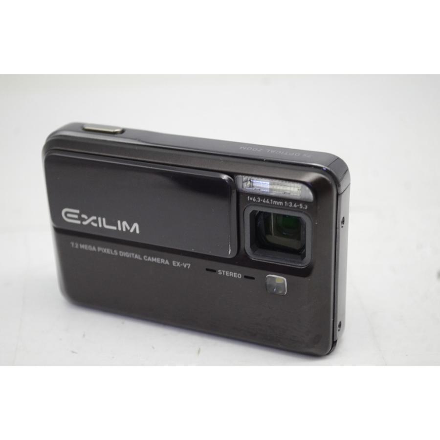 CASIO カシオ EXILIM EX-V7 コンパクトデジタルカメラ ブラック