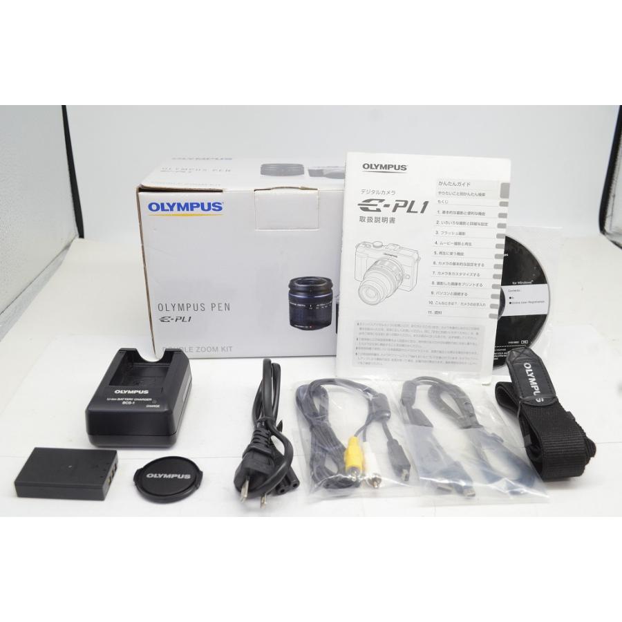 オリンパス 良品 OLYMPUS PEN Lite E-PL1 + M.ZUIKO DIGITAL 14-42mm