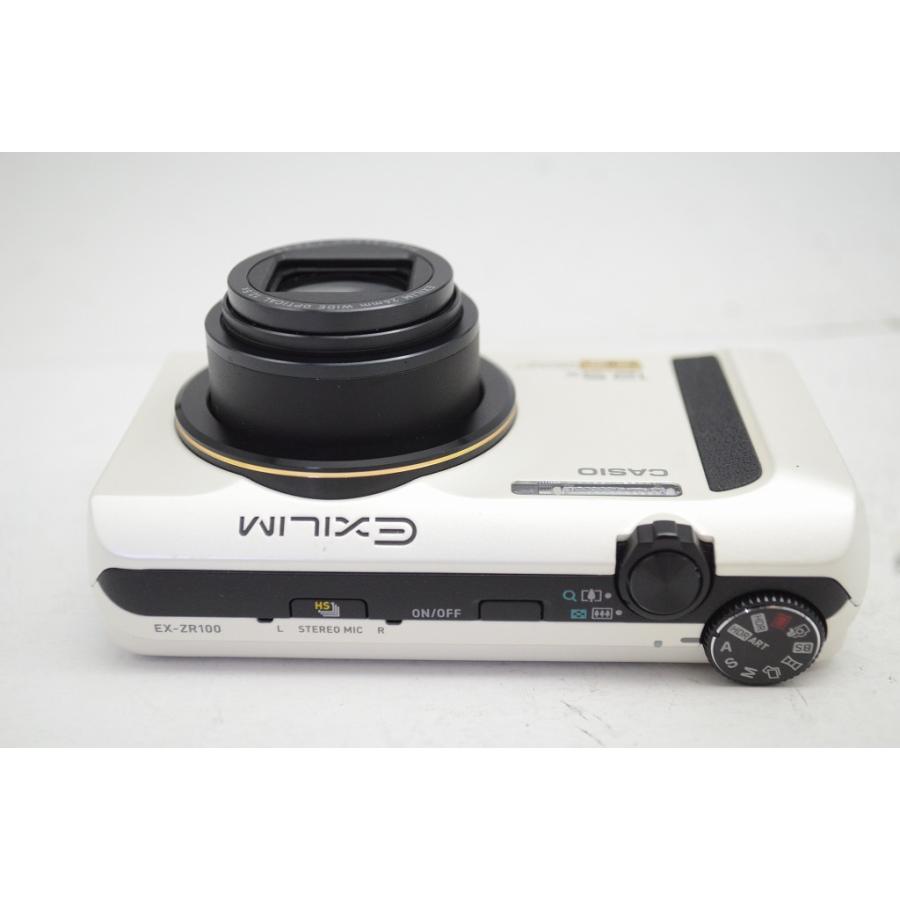 CASIO（カシオ） EXILIM EX-ZR100 コンパクトデジタルカメラ ホワイト
