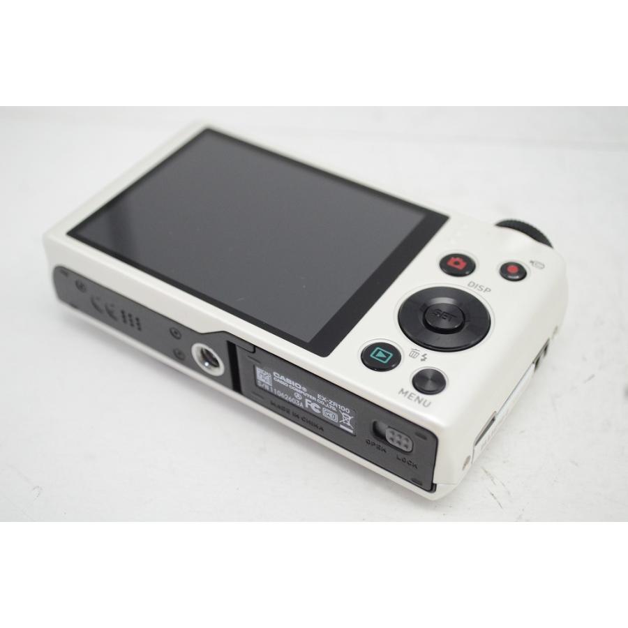 CASIO EXILIM EX-ZR15 デジカメ　ホワイト CASIO（カシオ） EXILIM EX-ZR100 コンパクトデジタルカメラ ホワイト