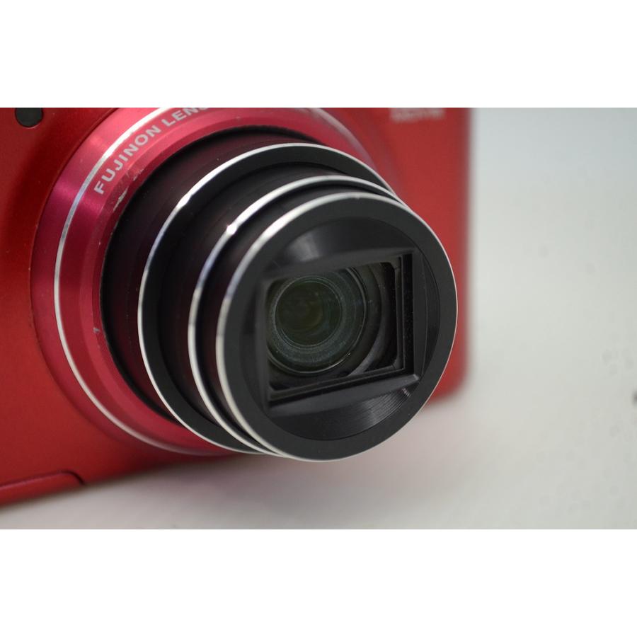 カメラ （美品）FUJIFILM T400 コンパクトデジタルカメラ レッド