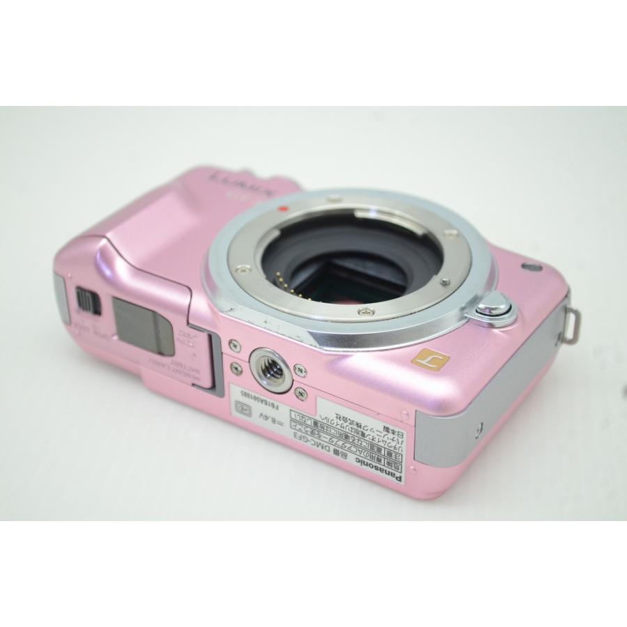 ■ 美品 ■ Panasonic LUMIX DMC-GF3 ボディ ピンク Panasonic（パナソニック） 美品 LUMIX DMC-GF3 ボディ ミラーレス一眼