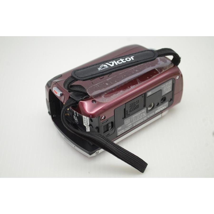 ケンウッド 美品 JVC Everio GZ-MG840 デジタルビデオカメラ レッド 元