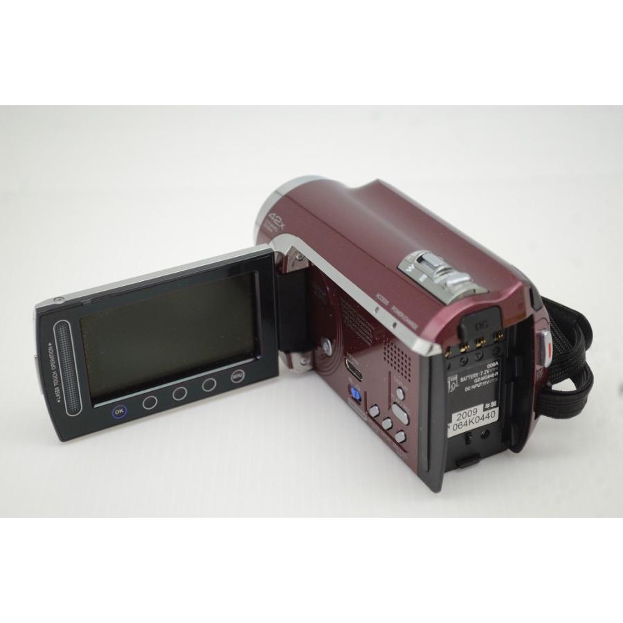 ケンウッド 美品 JVC Everio GZ-MG840 デジタルビデオカメラ レッド 元