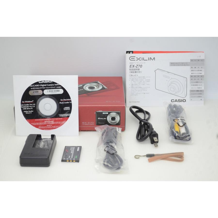 CASIO（カシオ） 美品 EXILIM EX-Z70 コンパクトデジタルカメラ
