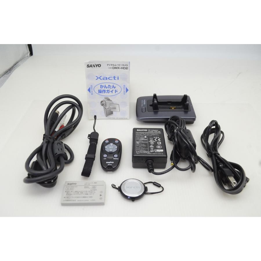 SANYO 美品 サンヨー Xacti DMX-HD2 ブラック デジタルビデオカメラ