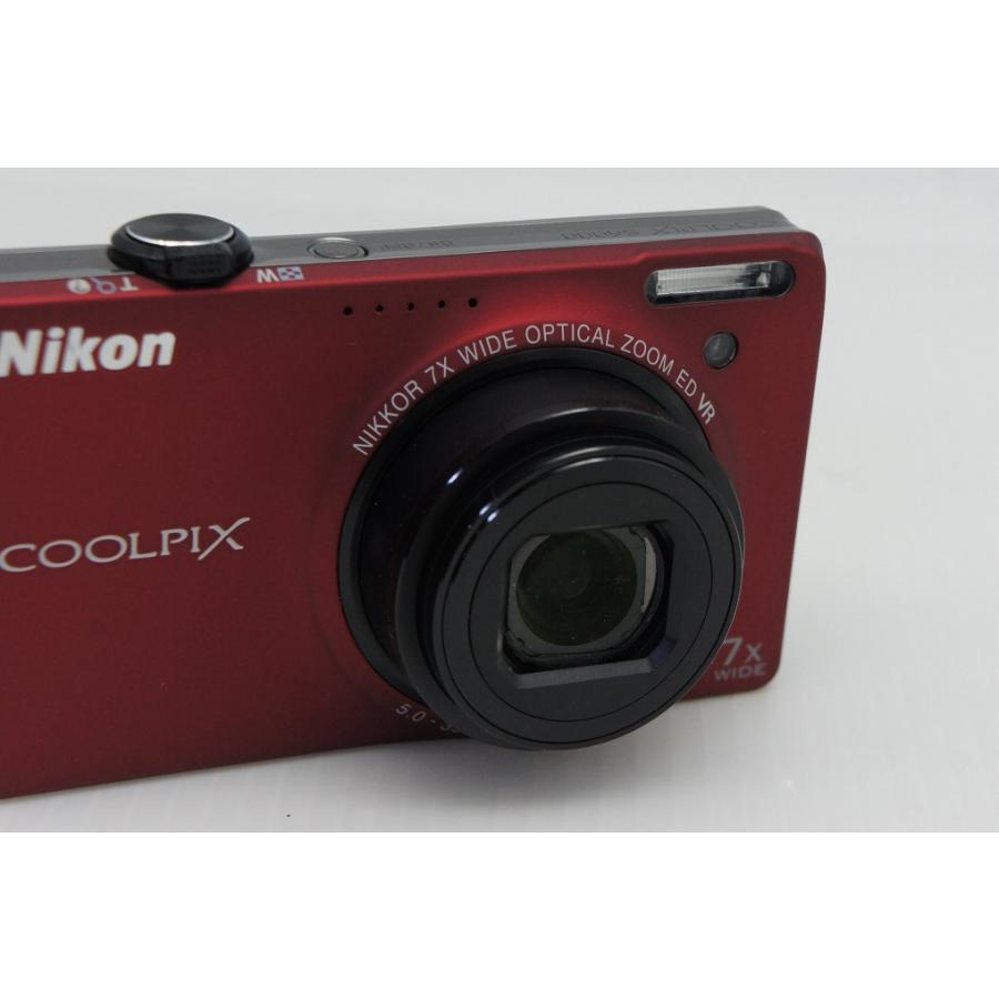 ニコン（Nikon） COOLPIX S6000 コンパクトデジタルカメラ レッド