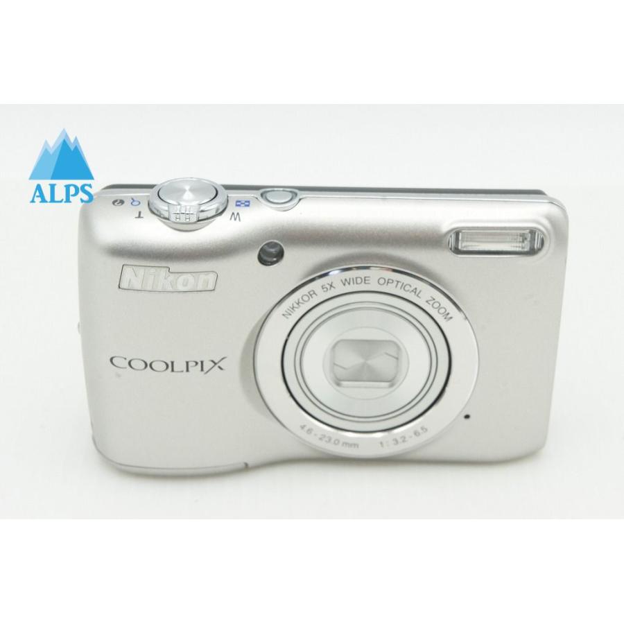 ニコン（Nikon） 美品 COOLPIX L26 シルバー コンパクトデジタルカメラ