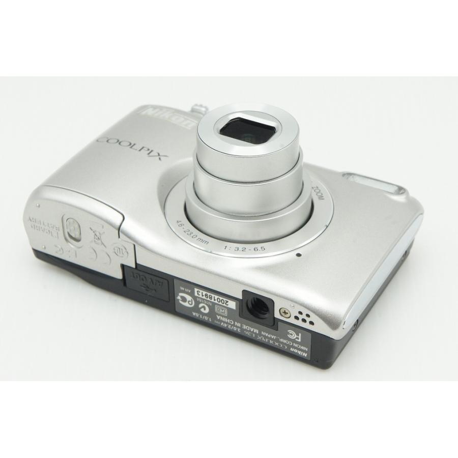 ニコン（Nikon） 美品 COOLPIX L26 シルバー コンパクトデジタルカメラ
