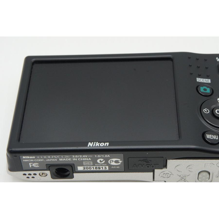 ニコン（Nikon） 美品 COOLPIX L26 シルバー コンパクトデジタルカメラ