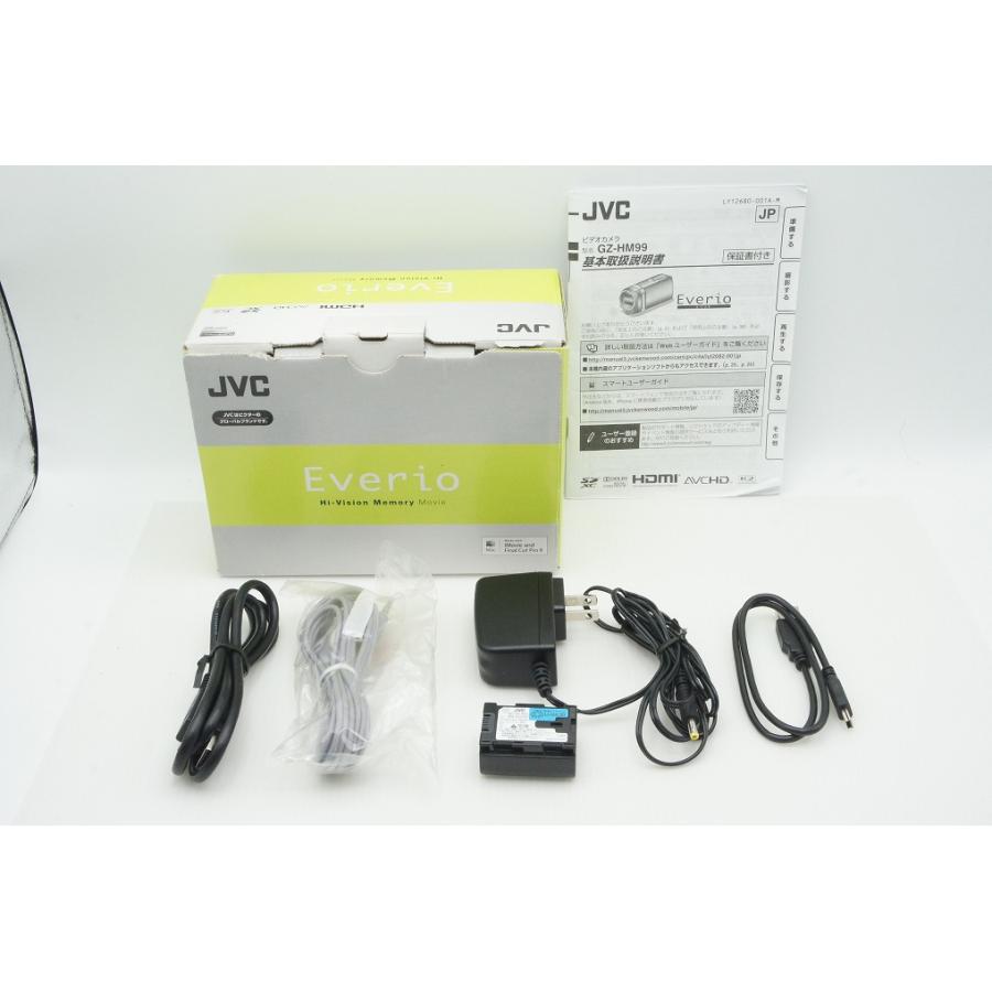ケンウッド 美品 JVC Everio GZ-HM99 ハイビジョンメモリームービー