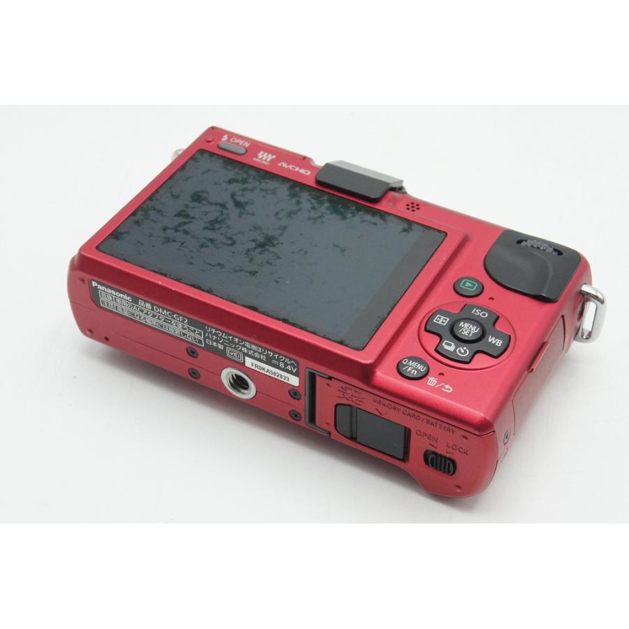 良品 Panasonic パナソニック LUMIX DMC-GF2 ボディ ミラーレス一眼カメラ ファインレッド 251220c【アルプスカメラ】の画像