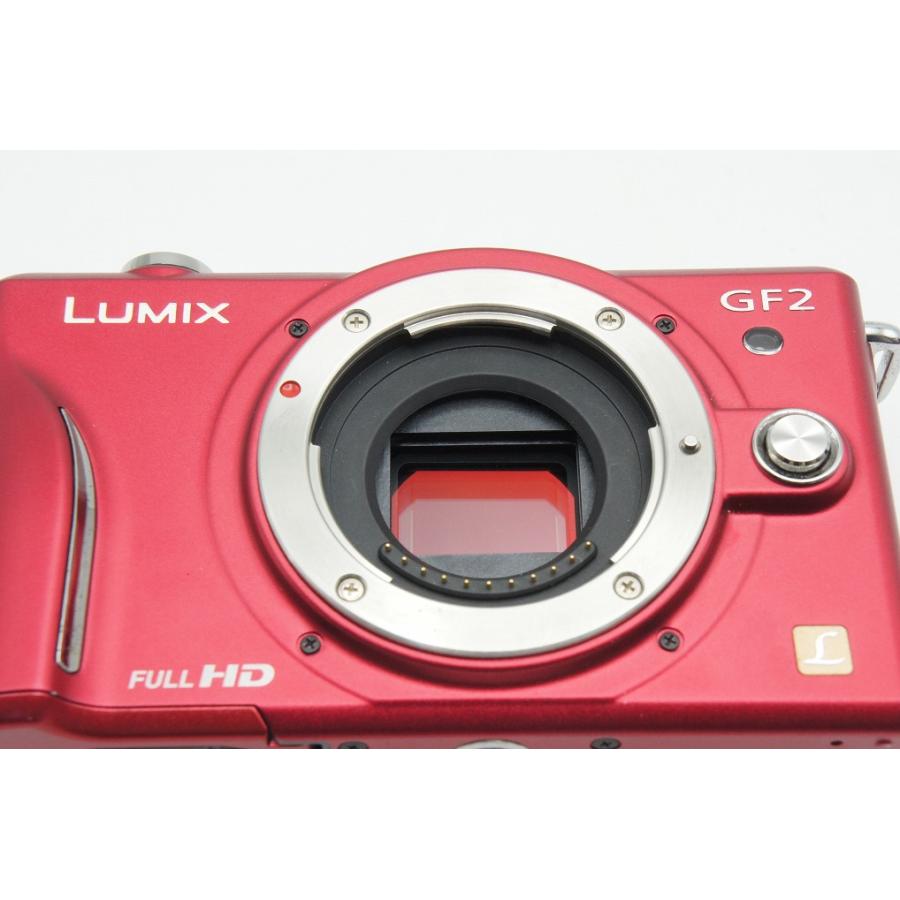 良品 Panasonic パナソニック LUMIX DMC-GF2 ボディ ミラーレス一眼カメラ ファインレッド 251220c【アルプスカメラ】の画像