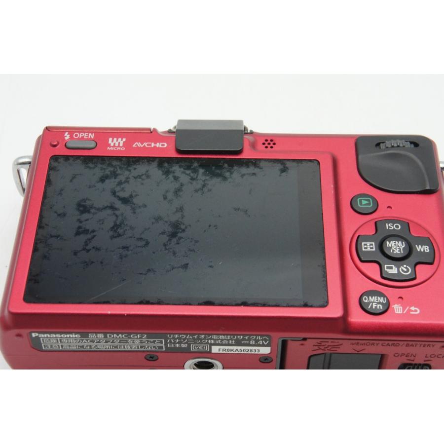 良品 Panasonic パナソニック LUMIX DMC-GF2 ボディ ミラーレス一眼カメラ ファインレッド 251220c【アルプスカメラ】の画像