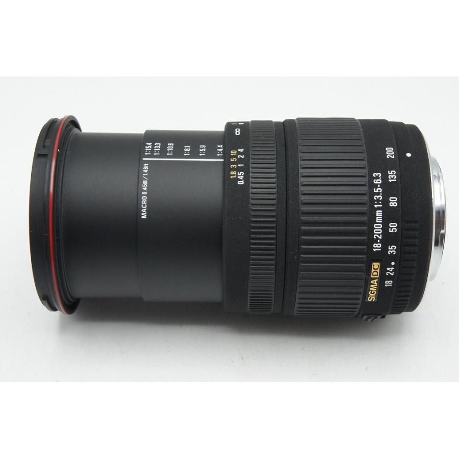 シグマ（SIGMA） 美品 AF 18-200mm F3.5-6.3 DC PENTAX ペンタックス K