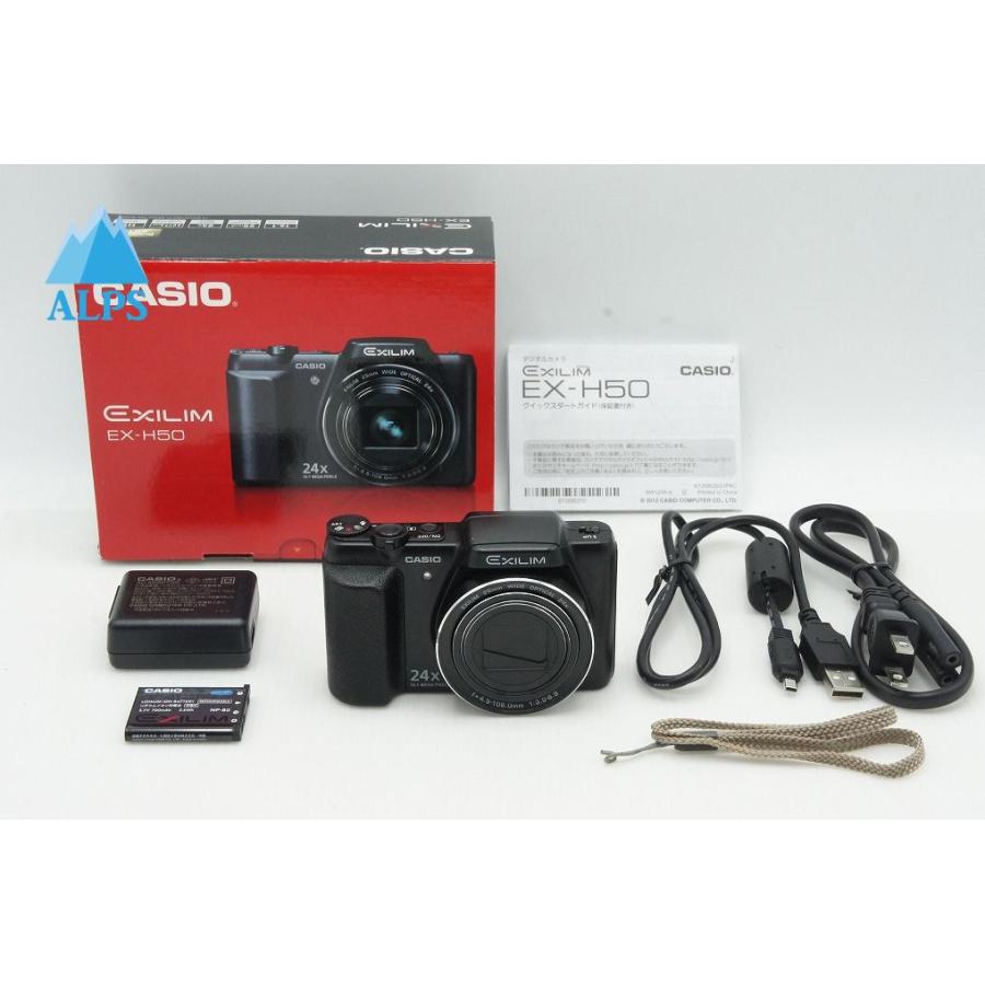 CASIO（カシオ） 良品 EXILIM EX-H50 ブラック コンパクトデジタル