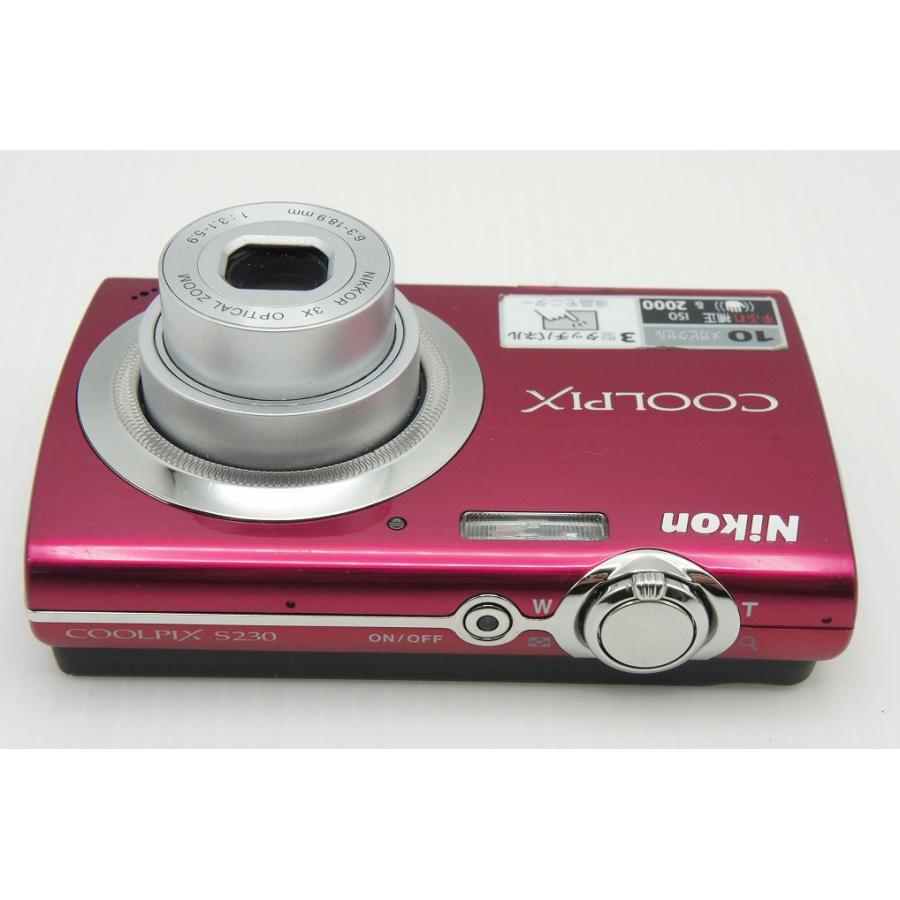 ニコン（Nikon） COOLPIX S230 ローズレッド コンパクトデジタルカメラ
