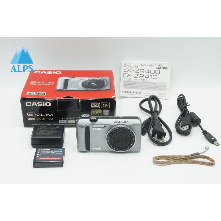 CASIO（カシオ） 美品 HIGH SPEED EXILIM EX-ZR400 コンパクトデジタル 